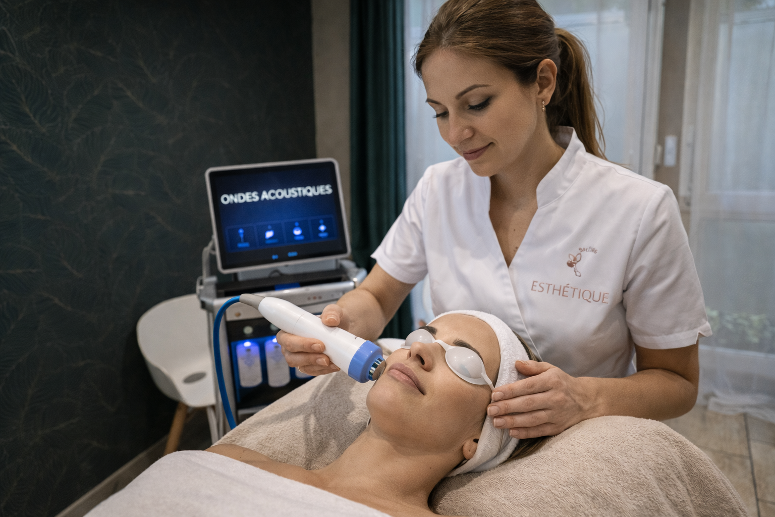 Ondes acoustiques visage